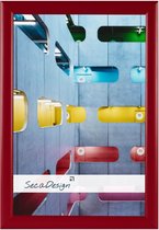 SecaDesign Tours Fotokader - Fotomaat 30x45 cm - Rood