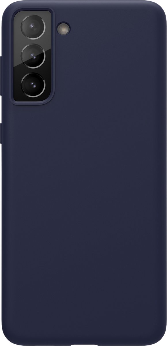 Nillkin Flex Silicone Hard Case voor Galaxy S21 Plus (G996) - Blauw