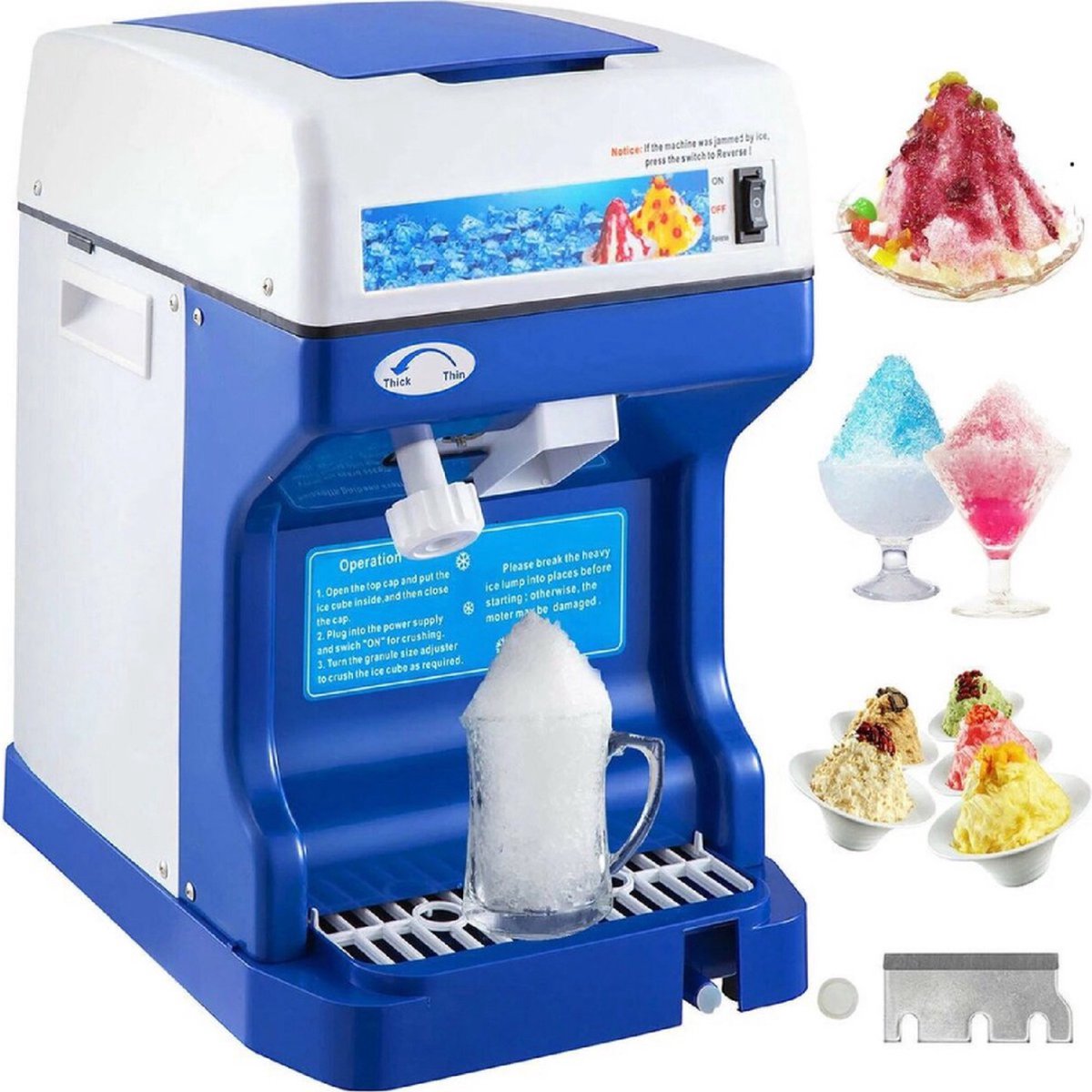 PiProducts Ice Crusher Schaafijsmachine Slush Maker Slush Puppy