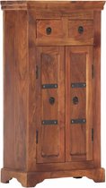 Dressoir 50x30x100 cm massief acaciahout