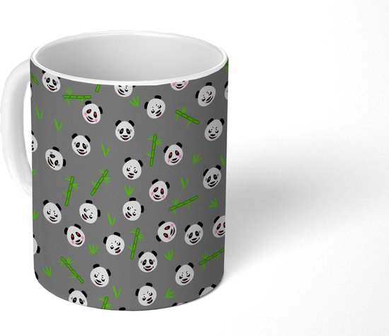 Koffiemok met bamboe deksel | 300ML bedrukken