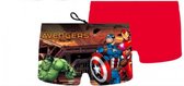Marvel Avengers zwembroek - rood - maat 98/104 - 3/4 jaar