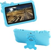 Kindertablet - Ouder Control App -- Android 10.0 - 3000 Mah Batterij - Tablet Houder - Kidsproof Beschermhoes - Incl. Touchscreen Pen - Blauw