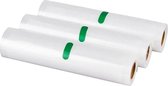 SILVERCREST - Folierollen voor Vacumeermachines - Folierol - Vacuumfolie - 3 delig - 3 m x 20 cm per stuk - Vacuumrol - BPA vrij