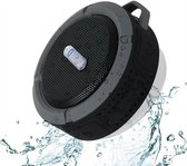 Douche Speaker - Badkamer Speaker - Shower Speaker - Draagbare Speaker - Bluetooth Speaker - Met Zuignap - Waterproof - USB Oplaadbaar - Micro SD - Mp3 - zwart - Sinterklaas Cadeautjes - Kerst Cadeautjes