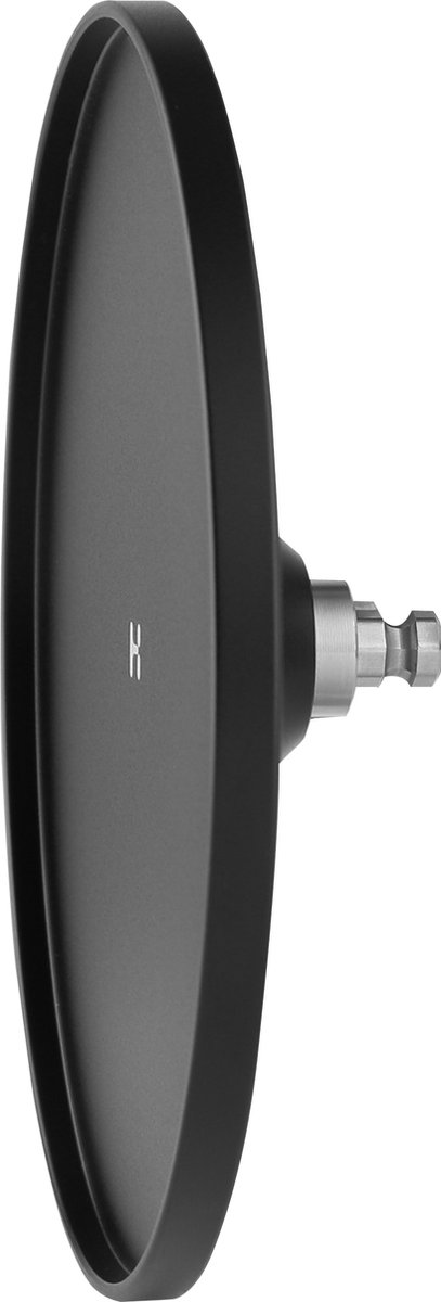 Zuignap Adapter KlicLok Extra Large Zwart