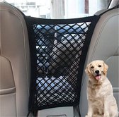 Hondennet Auto - Veiligheidsnet Hond - Hondenrek Auto - Veiligheidsrek - Honden barriere - Auto barriere - Veiligheidsnet voor in auto - Opbergnet - Ideaal voor het opbergen van spullen in de auto - opbergnet auto - bagagenet - hondenrek