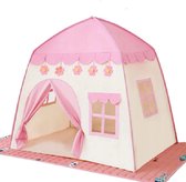 Speeltent XL Roze - Tent - Kindertent - Speelgoedtent voor Binnen en Buiten