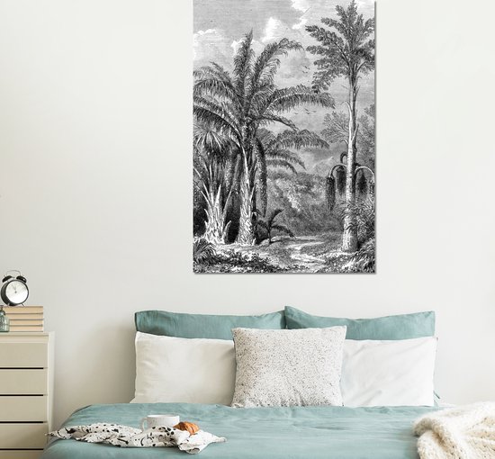Décoration murale Métal - Aluminium Peinture Industrielle - Nature - Design - Arbres - 100x150 cm - Dibond - Photo sur aluminium - Décoration murale industrielle - Pour le salon/chambre