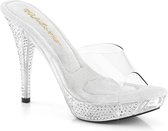 Fabulicious Sandales à Talons -38 Chaussures- ELEGANT-401 US 8 Transparent