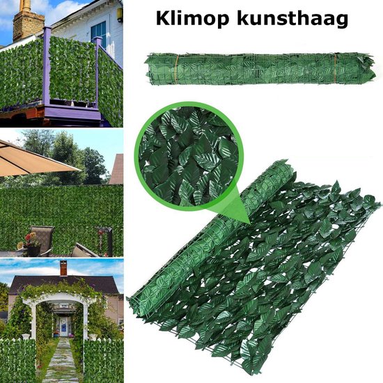 Werka Pro - Groene Kunsthaag - Weerbestendig, Natuurlijk Groen - 1,2 X 3 M