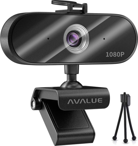 Avalue Webcam Voor PC Met Microfoon