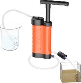Amerce Outdoor Water Filter - Waterfilterkannen - Filtratie – Zuiveren – Oranje