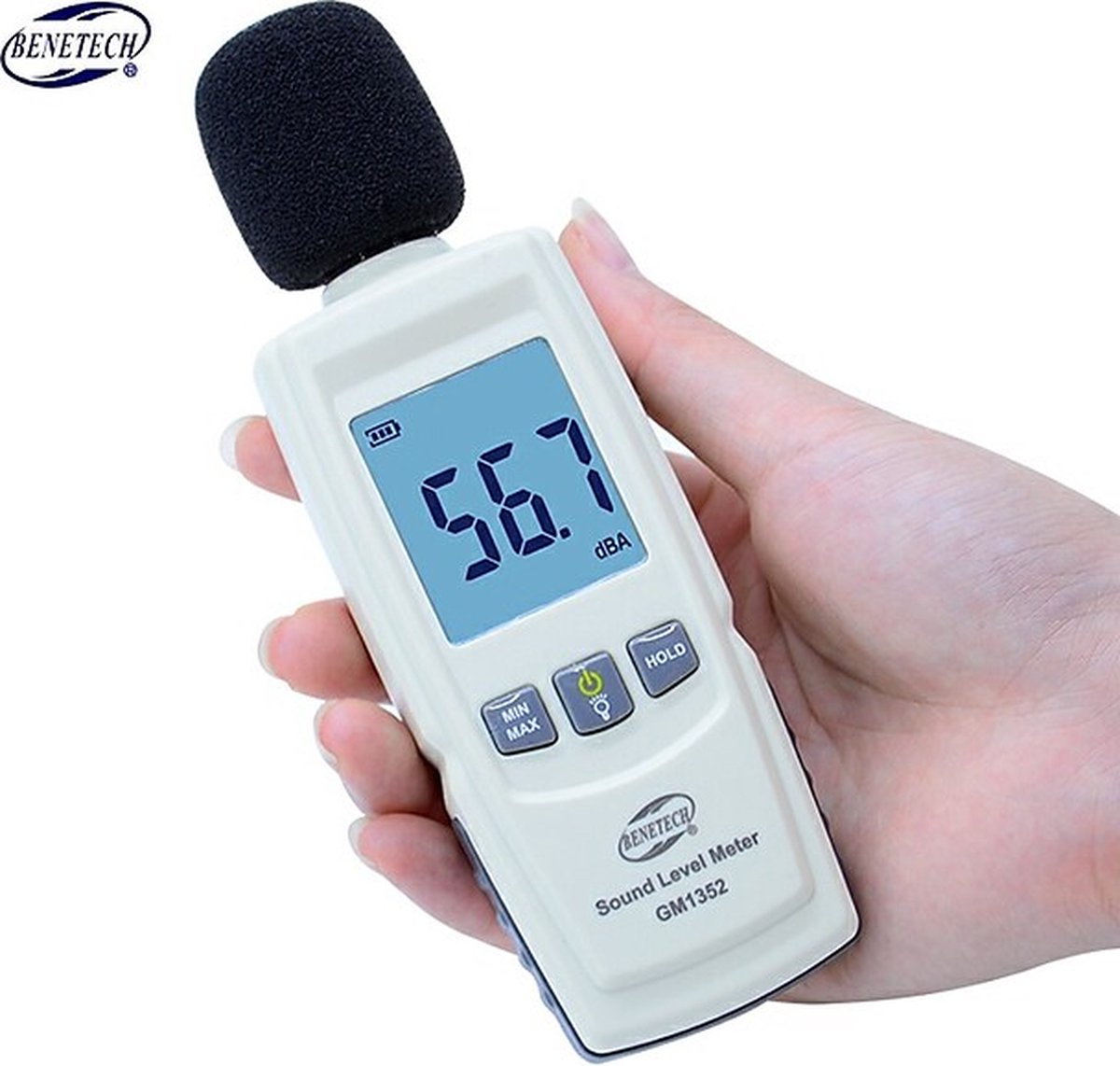 Decibelmeter - Geluidsmeter - Incl. Batterijen - Db Meter - 30 tot 130 ...