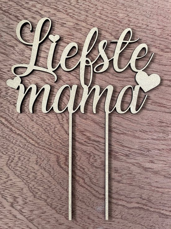 Taarttopper Liefste mama – Moederdag