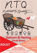 Natural To Quality mini met zalm en haring 10 kg