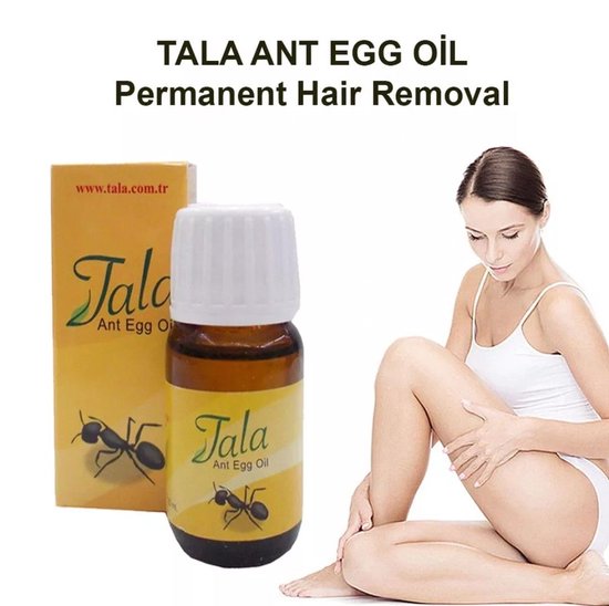 Tala Ant Egg Oil Ontharingsolie ongewenste haargroei verwijderen unisex