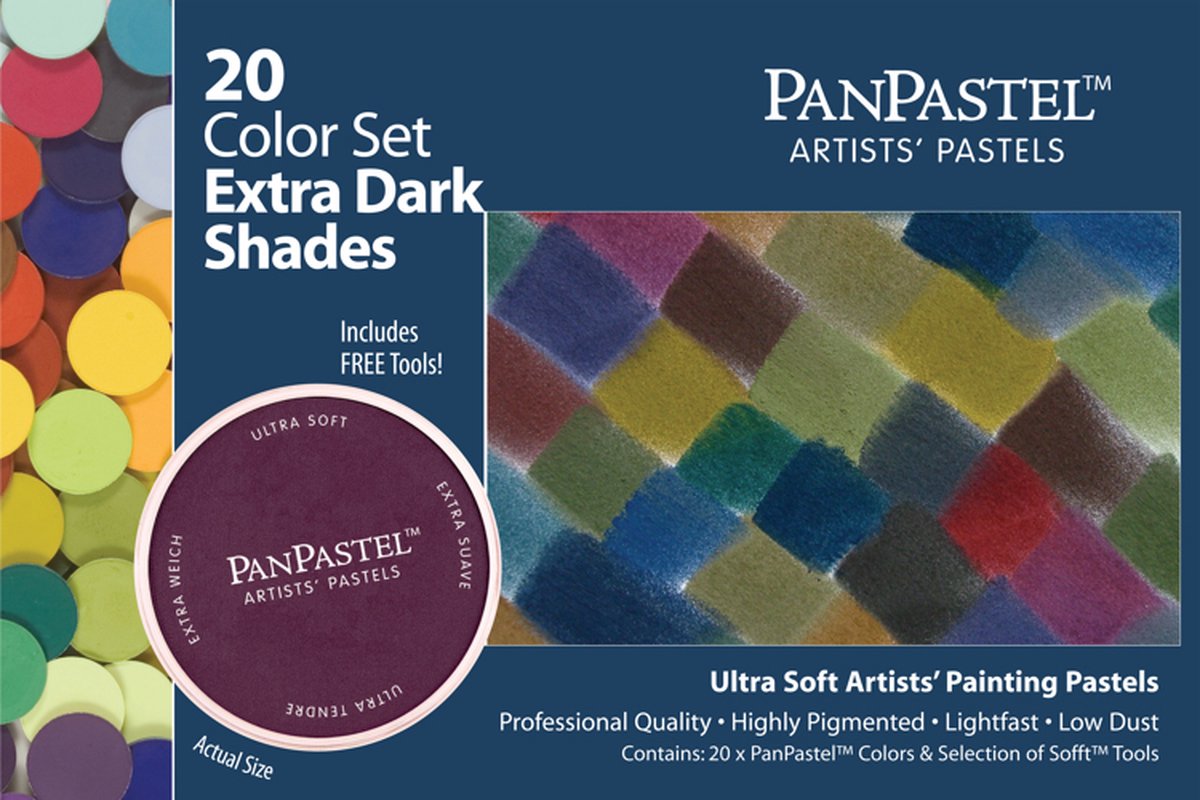 PanPastel - Extra Darks Set (20)