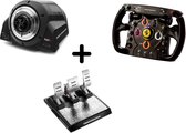 Thrustmaster T-GT II Racing Wheel Servo Base + F1 Racestuur - Add-On + T-LCM Pedalen - PC - PS4 - PS5
