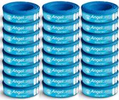 Cassettes de recharge Angelcare - Pack de 24 cassettes de recharge - originales - pour poubelle à couches Angelcare Comfort Plus - cassettes de recharge pour poubelle à canapés lot de 24