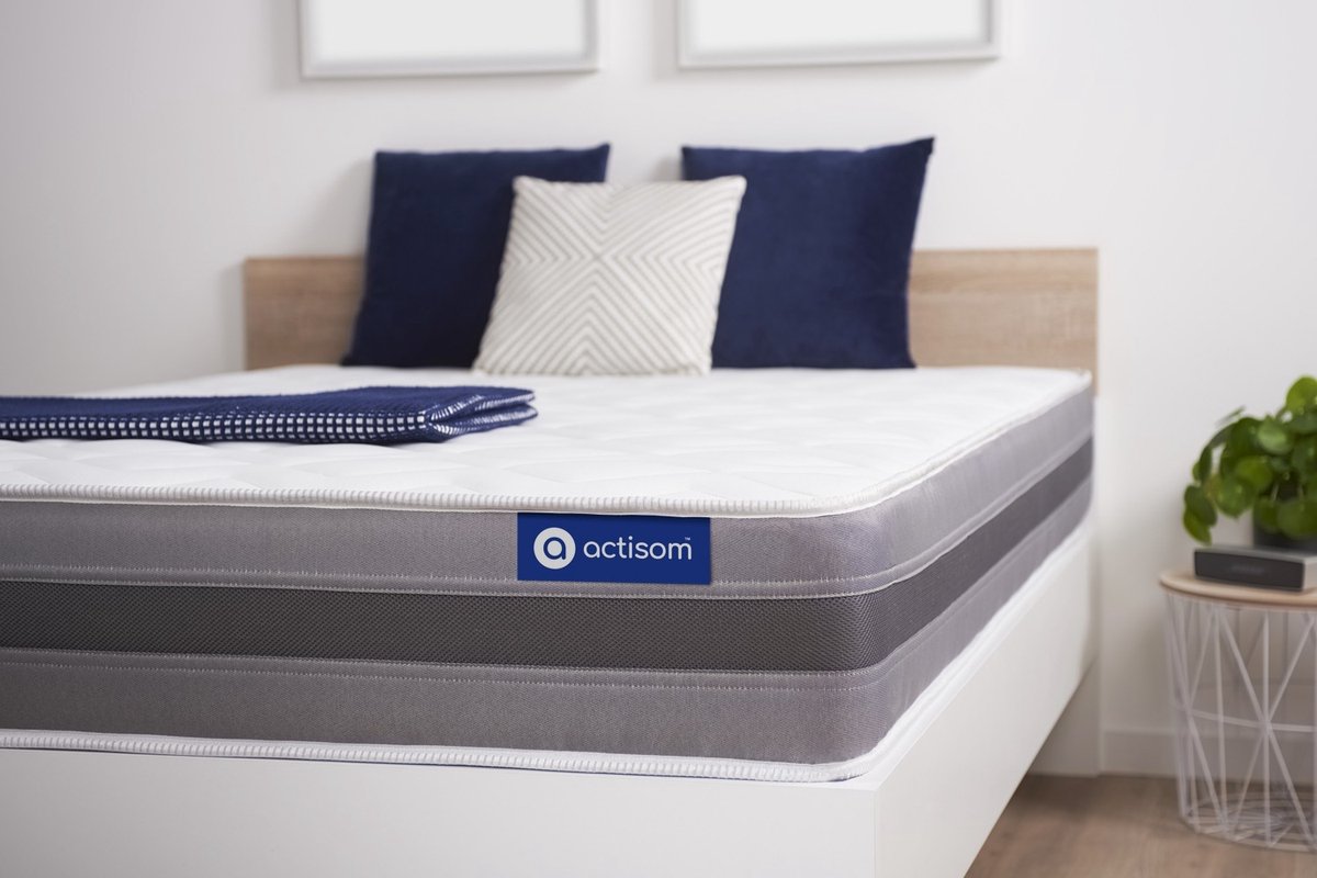 Actilatex relax matras 70x200cm , Latex en traagschuim , Vrij stevig, 5 comfortzones