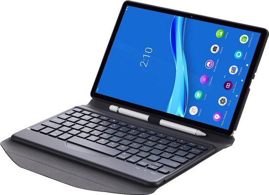 Tablet Toetsenbord Hoes geschikt voor Lenovo Tab M10 Plus 10.3 inch - Met  Draadloos... | bol