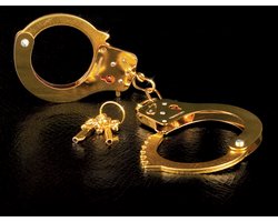 Pipedream Fetish Fantasy Gold Handboeien - Goudkleur