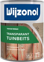 Wijzonol Transparant Tuinbeits - Lichtgrijs - 0,75 liter