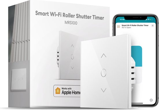 Meross Smart WiFi-lichtschakelaar, Slimme Lichtschakelaar met Timer, Spraakbesturing en Afstandsbediening, Werkt met Apple HomeKit, Alexa, Google Home en SmartThings, 1-Weg, 2 stuks Meross Smart WiFi-lichtschakelaar, Slimme Lichtschakelaar met Timer, Spraakbesturing en Afstandsbediening, Werkt met Apple HomeKit, Alexa, Google Home en SmartThings, 1-Weg, 2 stuks