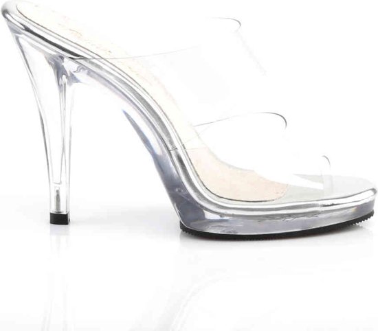 Sandales à Talons Fabuleux -42 Chaussures- FLAIR-402 US 12 Transparent