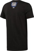 Reebok Crossfit Open Tested Tee T-shirt Mannen zwart M