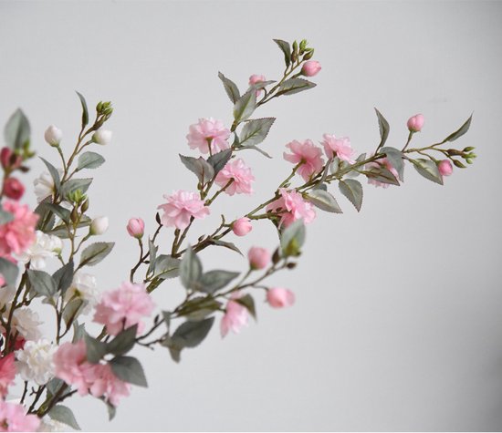 Bouquet de soie - 90 cm de haut - 10 tiges - bouquet à faire soi-même - DIY - toutes fleurs artificielles livrées séparément - Printemps - multicolore - Fleurs artificielles - fausses fleurs - fausses fleurs - plantes artificielles