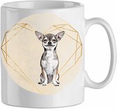 Mok Chihuahua 1.2| Hond| Hondenliefhebber | Cadeau| Cadeau voor hem| cadeau voor haar | Beker 31 CL