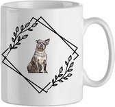 Mok franse bulldog 2.1| Hond| Hondenliefhebber | Cadeau| Cadeau voor hem| cadeau voor haar | Beker 31 CL