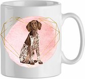 Mok pointer korthaar 3.1| Hond| Hondenliefhebber | Cadeau| Cadeau voor hem| cadeau voor haar | Beker 31 CL