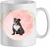 Mok Engelse bulldog 6.4| Hond| Hondenliefhebber | Cadeau| Cadeau voor hem| cadeau voor haar | Beker 31 CL