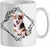 Mok Corgi 6.3| Hond| Hondenliefhebber | Cadeau| Cadeau voor hem| cadeau voor haar | Beker 31 CL