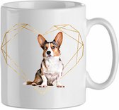 Mok Corgi 3.3| Hond| Hondenliefhebber | Cadeau| Cadeau voor hem| cadeau voor haar | Beker 31 CL