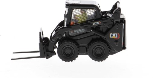 Cat 242D3 Skid Steer Loader - Special edition in het zwart - 1:50 - Diecast Masters - High Line Series