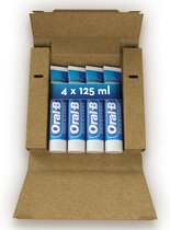 Bol.com Oral-B Tandpasta Voordeelverpakking - Pro-Expert Professionele Bescherming - 4 x 125 ml - In Gerecycleerd Karton aanbieding