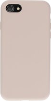 Mobiparts Siliconen Cover Case Apple iPhone 7/8/SE (2020/2022) Soft Salmon hoesje