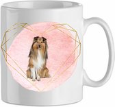 Mok Shetland Sheepdog 2.4| Hond| Hondenliefhebber | Cadeau| Cadeau voor hem| cadeau voor haar | Beker 31 CL