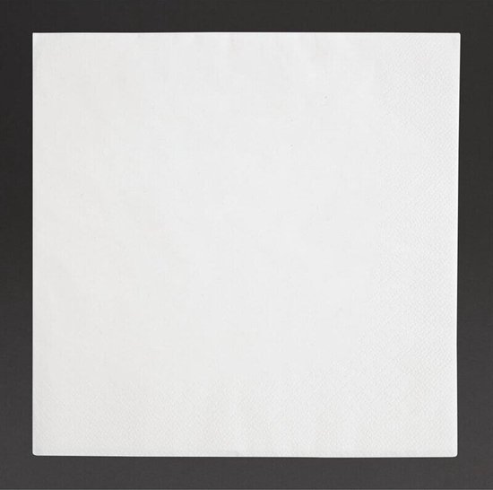 Jongeneel Verpakkingen. Pak à 20 servetten 33x33 cm 3 laags