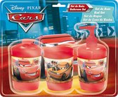 Disney Cars Bad set - Beker - Tandenborstelhouder - Zeepdispenser - Zeeppomp - Meisjes - Badkamer