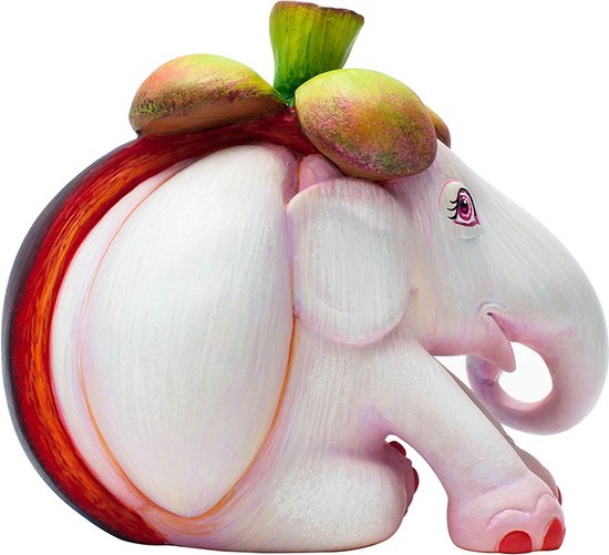 Elephant Parade - Queen of the Fruit - Handgemaakt Olifanten Beeldje - 10cm