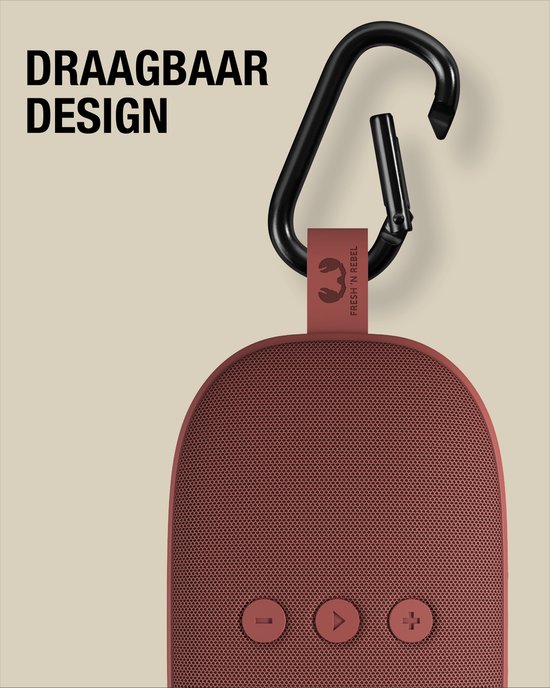 Enceinte Bluetooth étanche esh'n Rebel Rockbox Bold X SAFARI RED | Rakuten