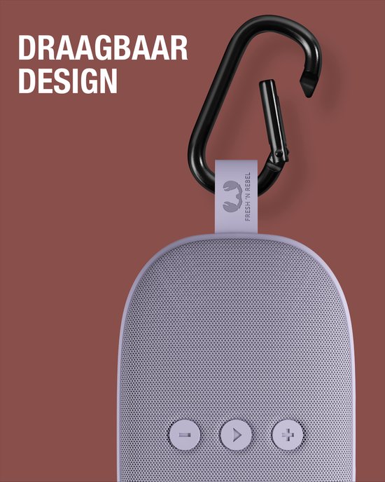 Fresh ‘n Rebel Rockbox Bold X - Bluetooth speaker draadloos - Dreamy Lilac — afbeelding 3