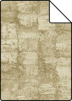 Proefstaal Origin Wallcoverings behang met structuur bruin - 347364 - 26,5 x 21 cm