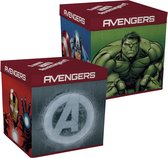Marvel Avengers Opbergmand/kruk 30 X 30 X 30 Cm Rood