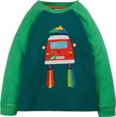 Frugi James Appliqué T-shirt Jongens T-shirt - Maat 92